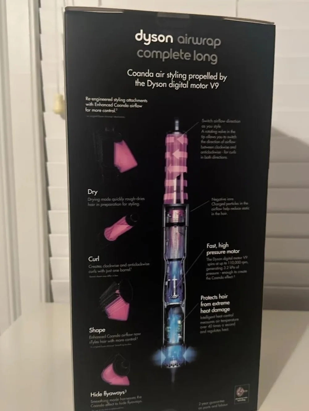 Dyson Airwrap Complete Long Still Sealed Never Opened